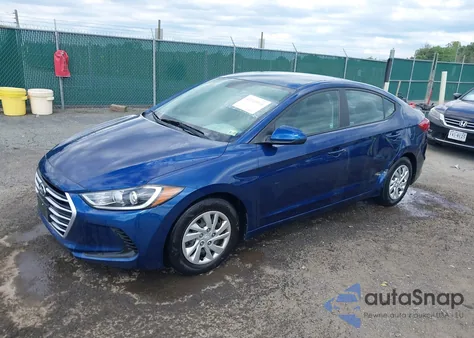 2018 Hyundai Elantra Se из США, поврежденный, VIN 5NPD74LF5JH224194
